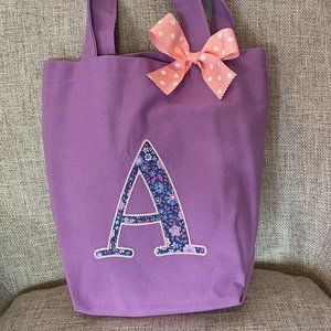 Letter A Toddler Tote Bag